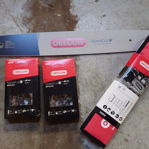 KIT FORESTIER 40 ou 45 CM POUR MS 261  (1 guide + 2 chaines)