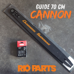 GUIDE 70 CM CANNON + 1 CHAINE OREGON