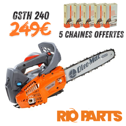 TRONCONNEUSE OLEO-MAC GSTH 240 guide de 25 cm