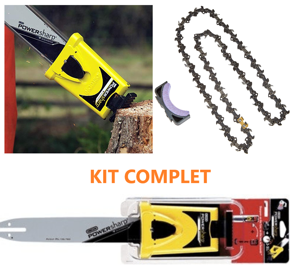 KIT POWER SHARP COMPLET POUR TRONCONNEUSE STIHL