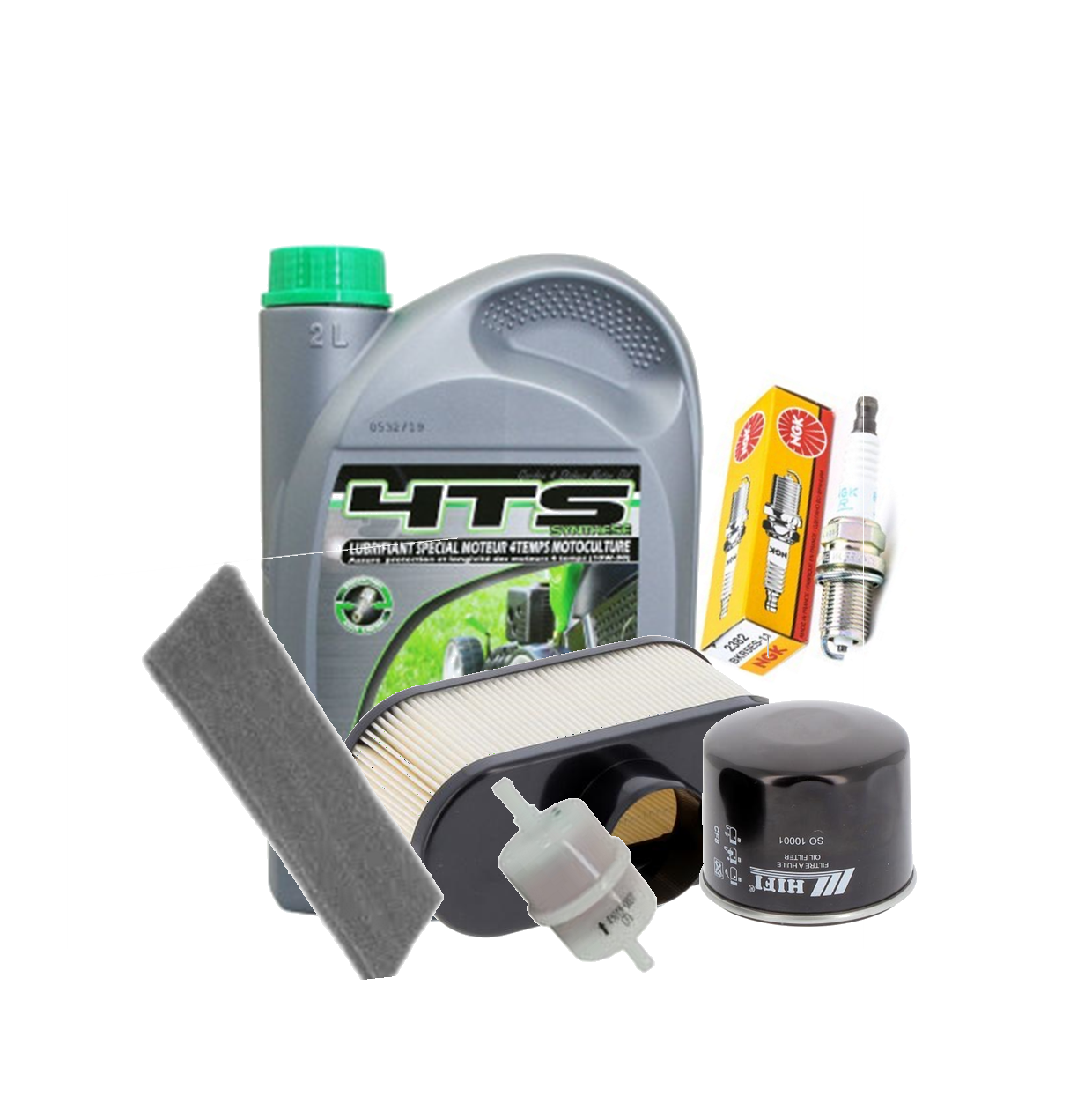 KIT ENTRETIEN MOTEUR KAWASAKI FS481V FR651V