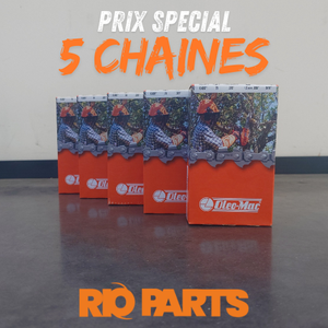 LOT DE 5 CHAINES OLEO-MAC POUR GSH 560