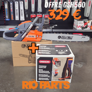 OFFRE OLEO-MAC GSH 560 AVEC KIT EPI OREGON