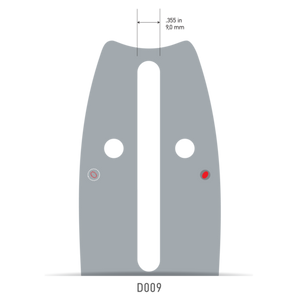 GUIDE 50 CM CANNON POUR HUSQVARNA + 5 CHAINES OREGON