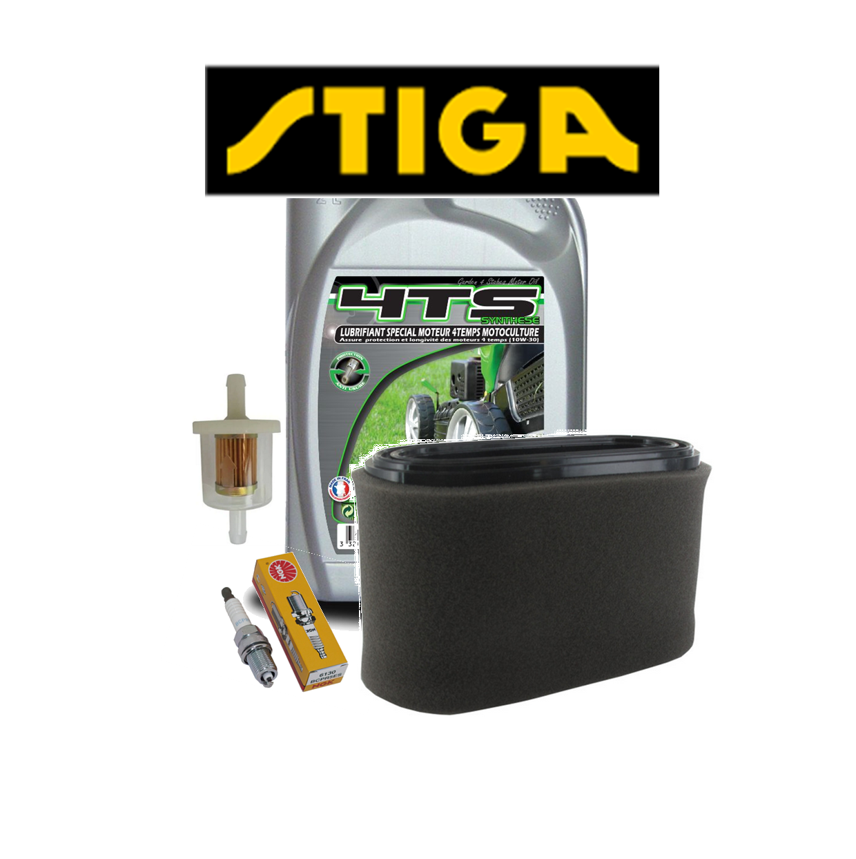 KIT ENTRETIEN MOTEUR STIGA/LONCIN ST400