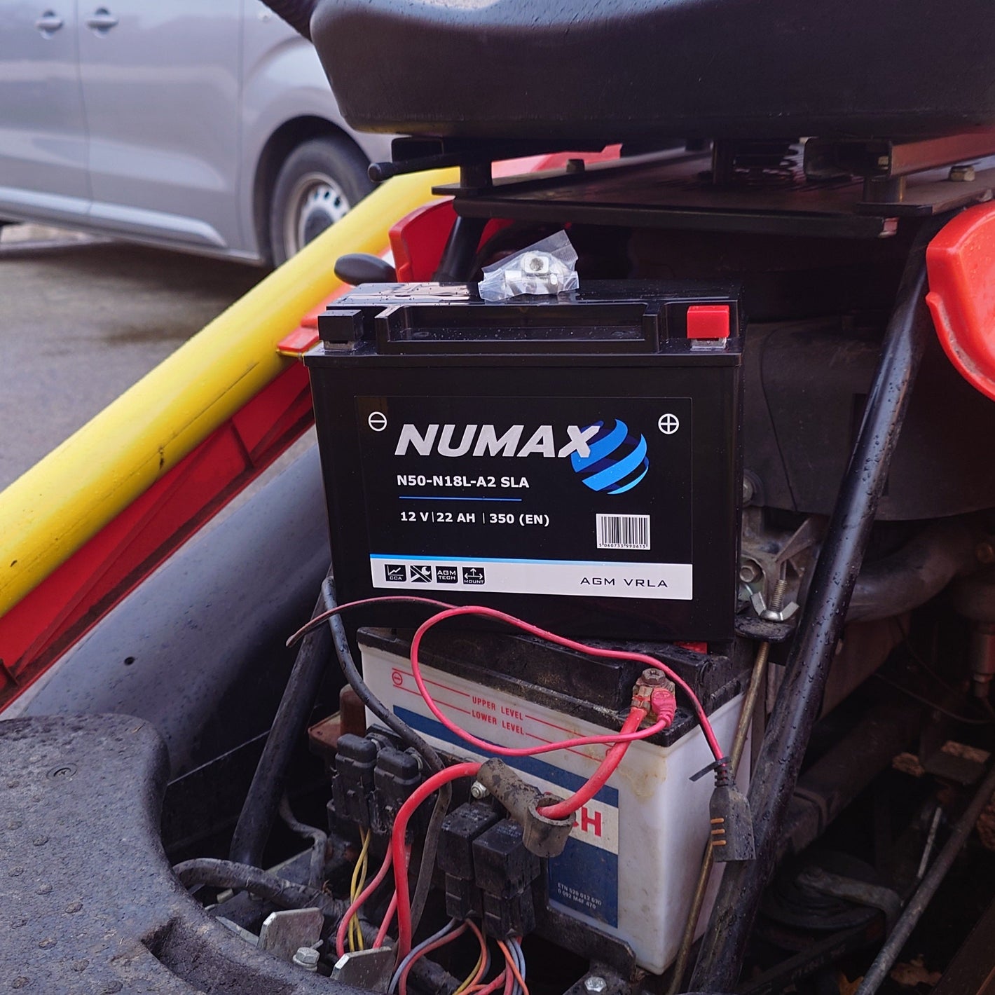 BATTERIE TYPE 12N18 POUR WOLF ET ETESIA