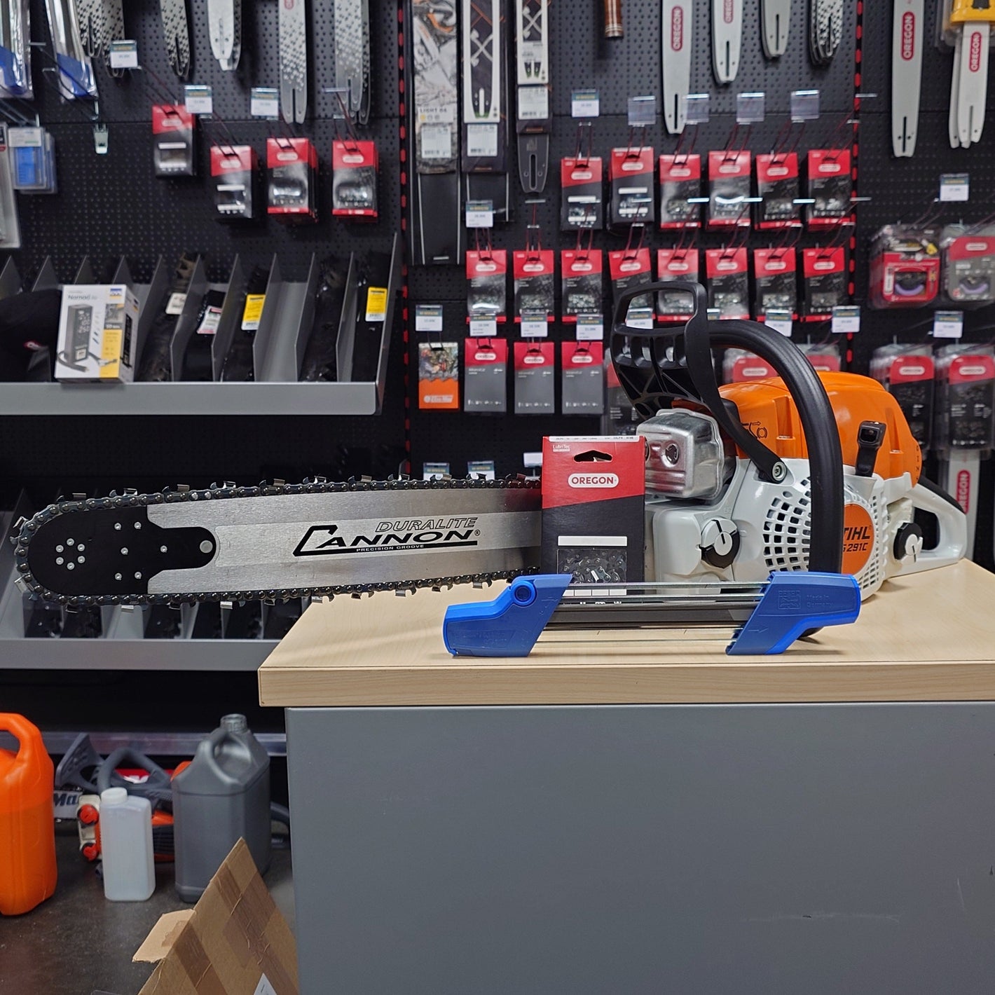 GUIDE 50 CM CANNON DURALITE AVEC AFFUTEUR OFFERT